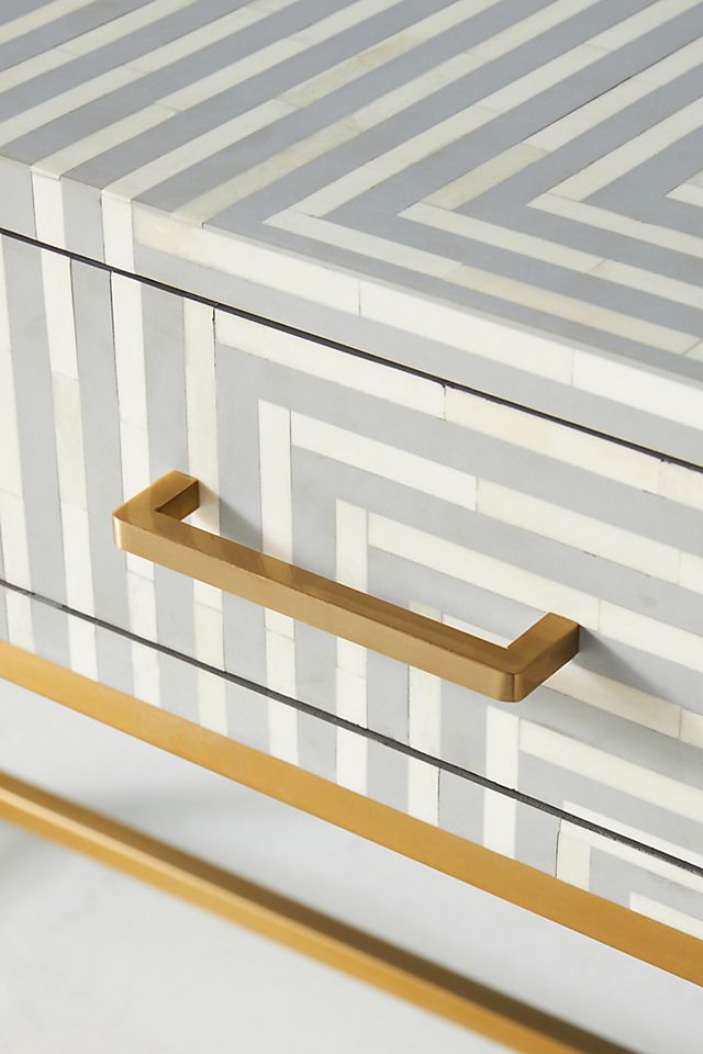 Savi Striped Inlay Desk