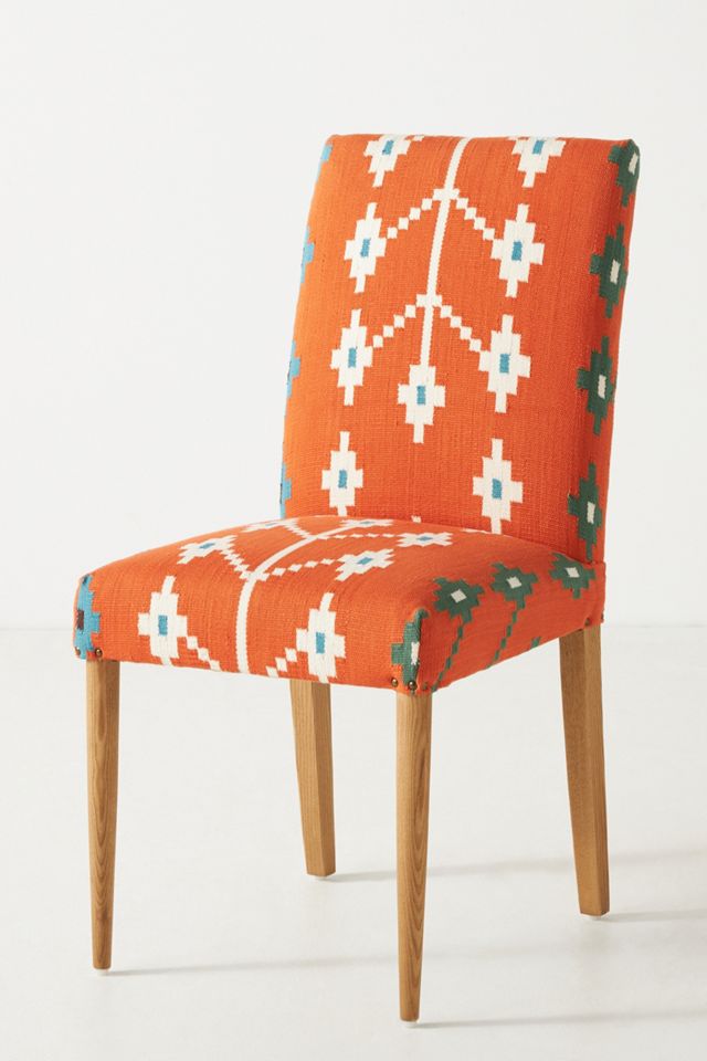 Rug-Upholstered Zadie Dining Chair #2