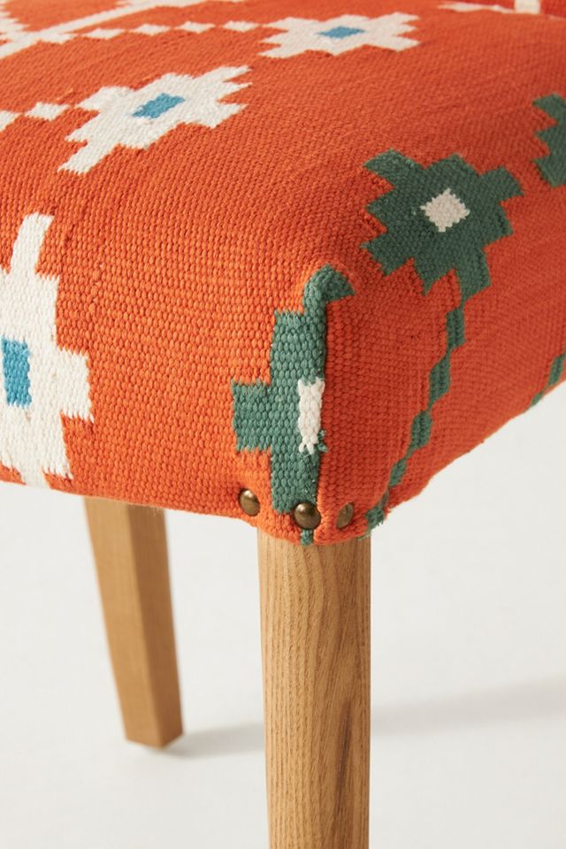 Rug-Upholstered Zadie Dining Chair #5