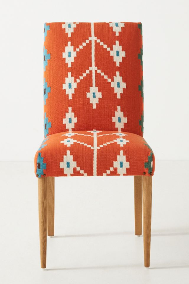 Rug-Upholstered Zadie Dining Chair #1