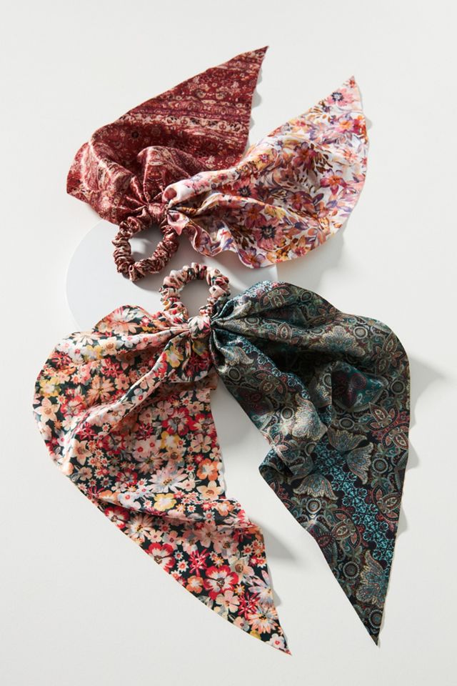 Anthropologie Kachel Hair Scarf Scrunchie Kachel Sun Mix Hair Scarf Scrunchie | Anthropologie main image 2