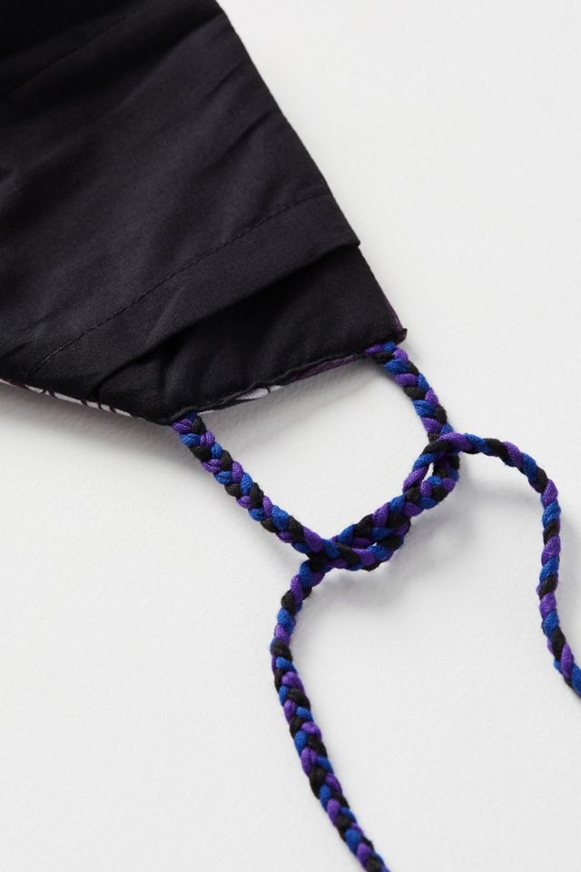 Roopa Pemmaraju Quilted Tie-Back Reusable Face Mask #1