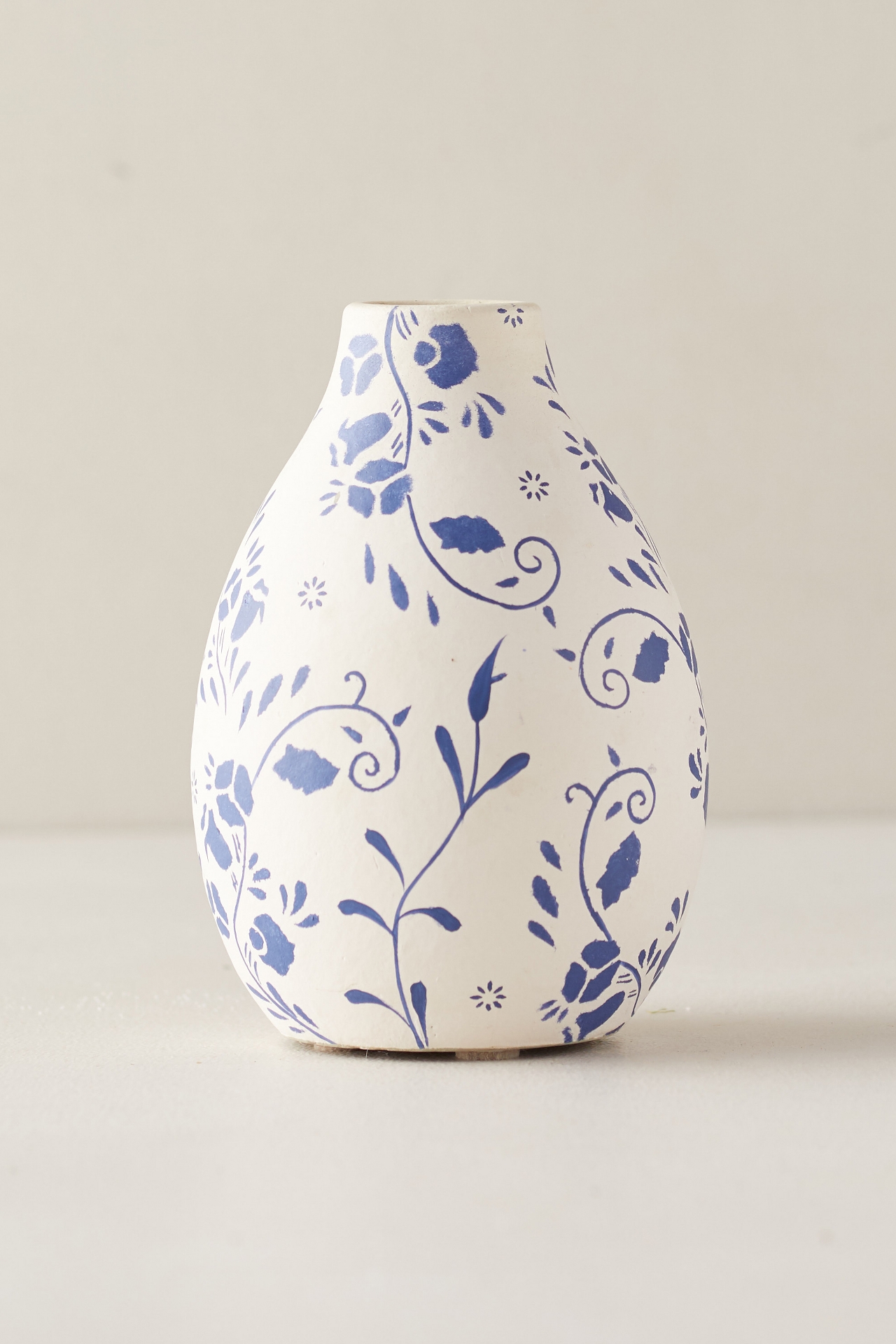 Floral Ceramic Bud Vase