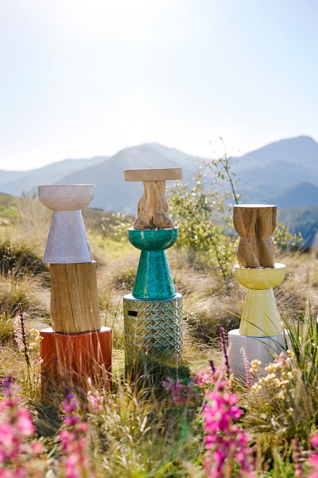 Teak Root Stool | Terrain