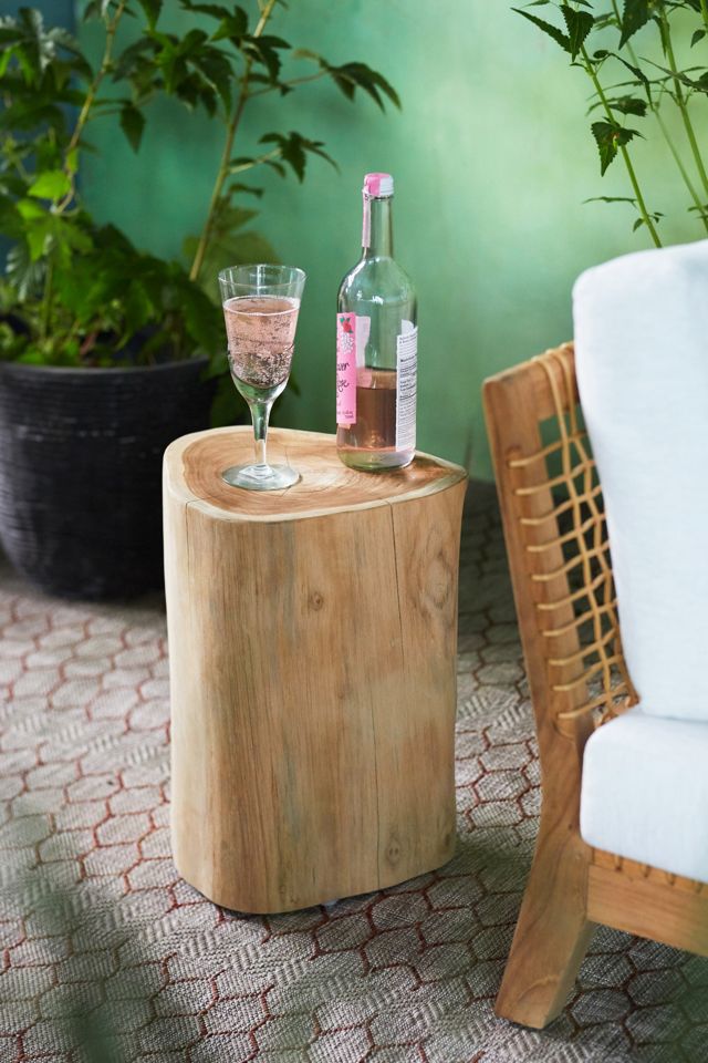 Teak Root Stool #1