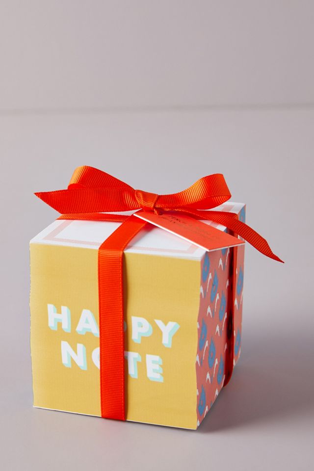 Pencil & Paper Co. Happy Note Block | AnthroLiving