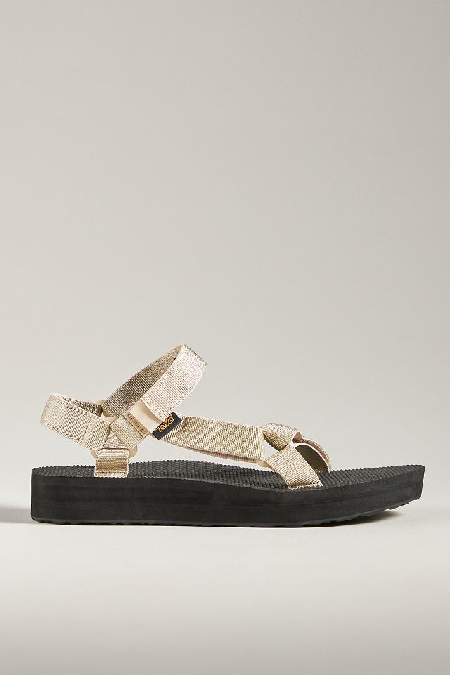 Metallic champagne online teva