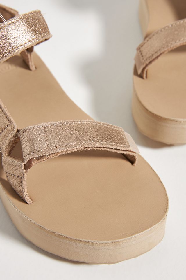 Teva【キラキラ】Flatform Universal Leather Flatform Universal Leather Sandal | Teva®