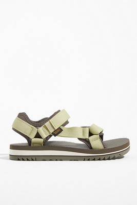 Teva Flatform Universal Sandals In Green