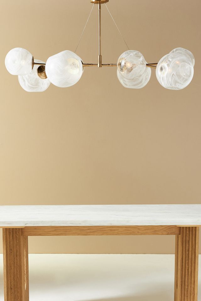 Sea glass deals chandelier anthropologie