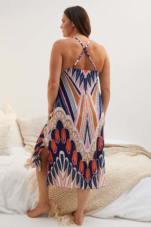 Deva Plisse Slip Dress #6
