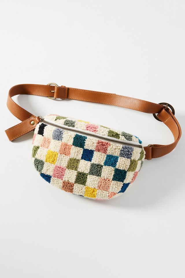 Checkered Mouse Belt Bag