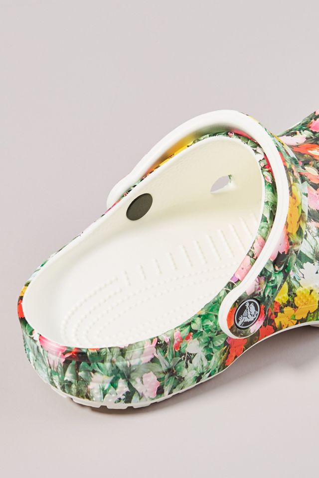 Crocs Classic Floral Clogs #2