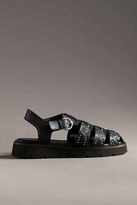 By Anthropologie Fisherman Sandals In Grey