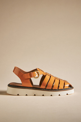 Anthropologie Fisherman Sport Sandals In Brown