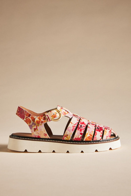 Anthropologie Fisherman Sport Sandals In Pink