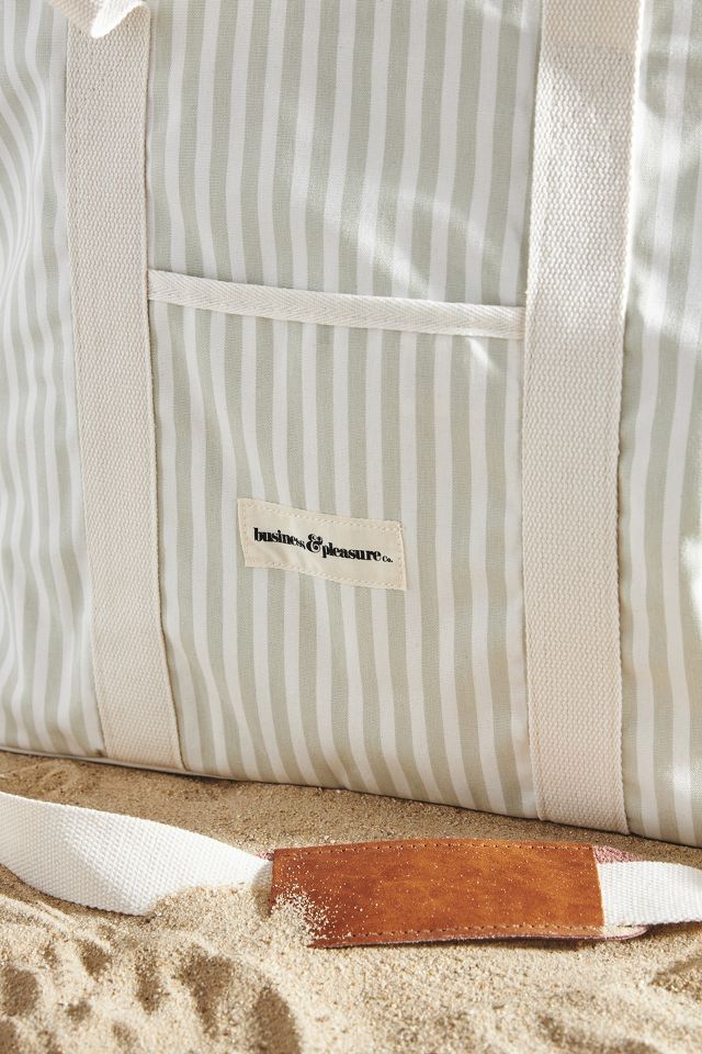 Business & Pleasure Vintage-Inspired Striped Canvas Cooler Tote Bag on  Food52