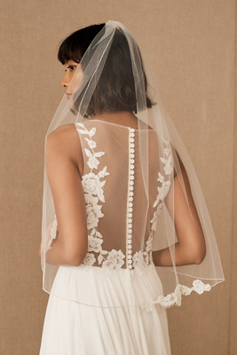 Anthropologie Alves Veil In White