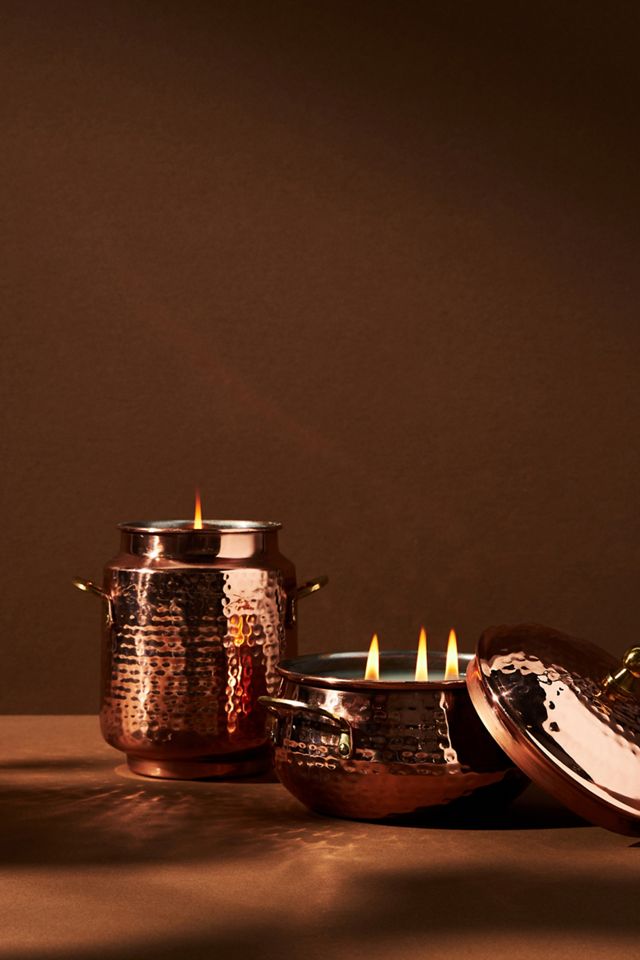 Simmered Cider Copper Mug Candle #1