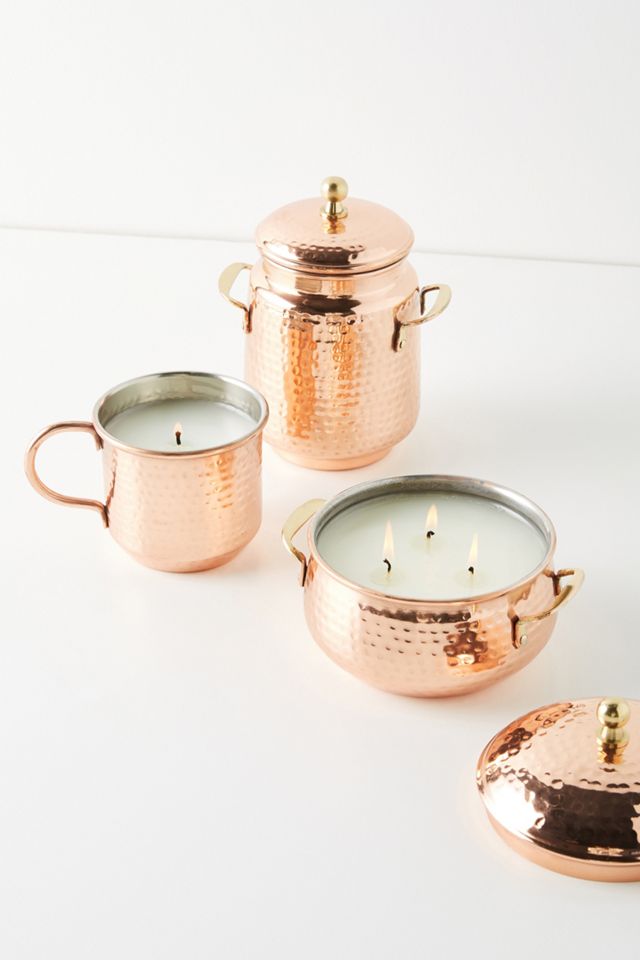 Simmered Cider Copper Mug Candle #3