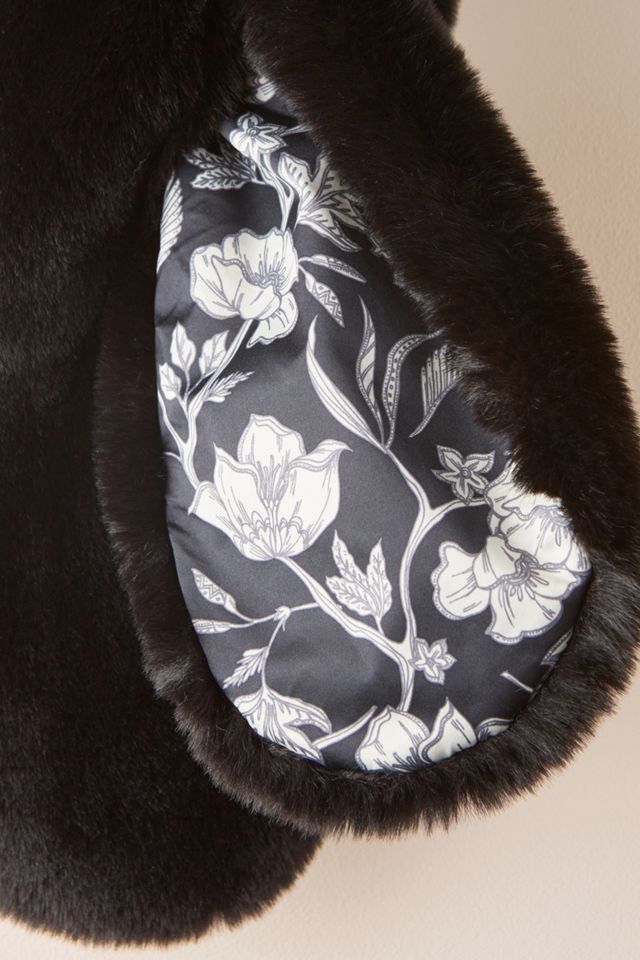 Lydia Faux Fur Scarf #1