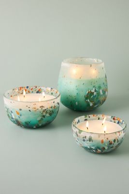Confetti Glass Candle