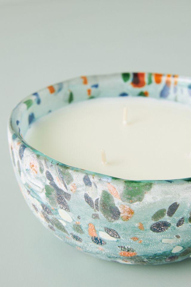 Confetti Glass Candle #2