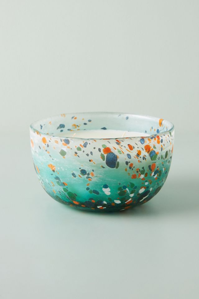 Confetti Glass Candle #3