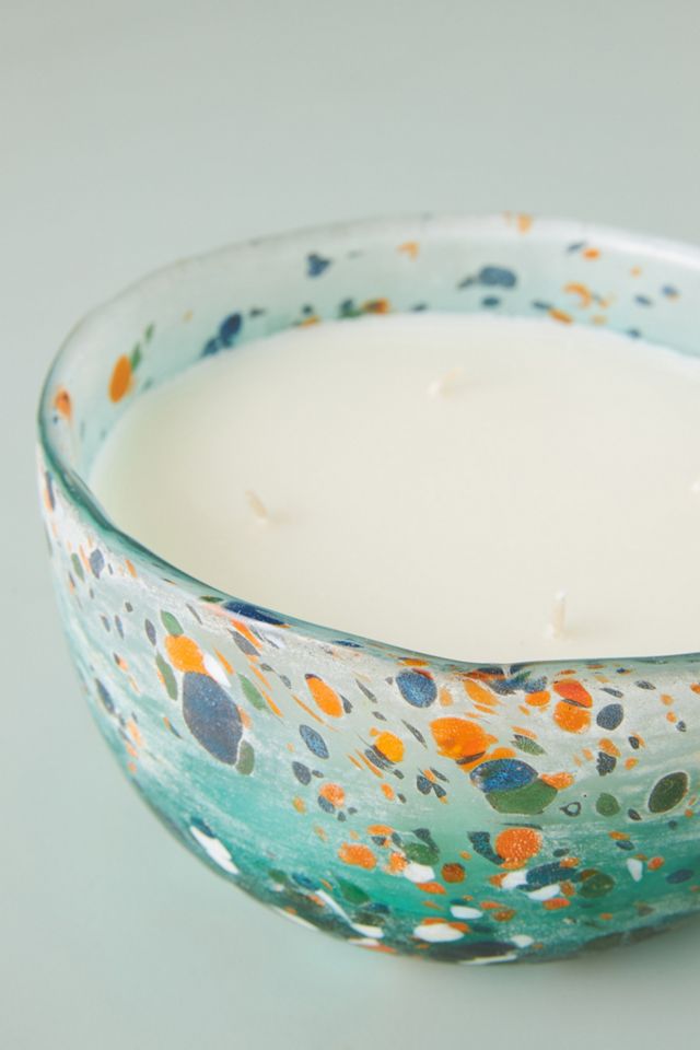 Confetti Glass Candle #4