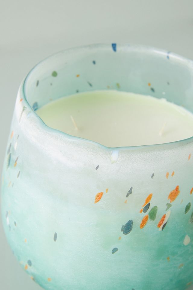 Confetti Glass Candle #6