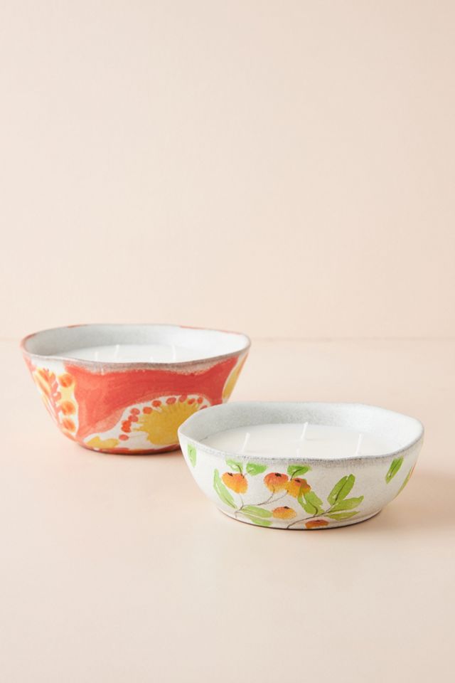 Vera for Anthropologie Perennial Ceramic Candle #1