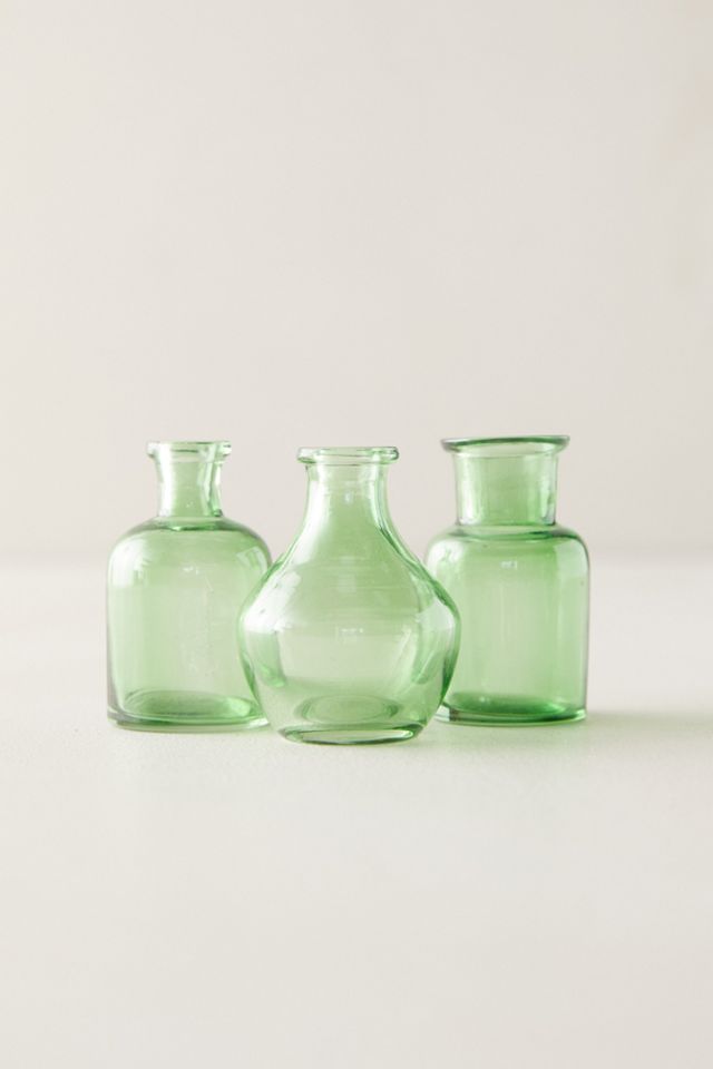 Bottle Bud Vases, Set of 3 #1