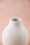 Floral Matte White Vase #1