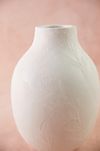 Floral Matte White Vase #11