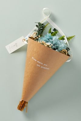 Heartfelt by Anthropologie Dried Hydrangea Bouquet