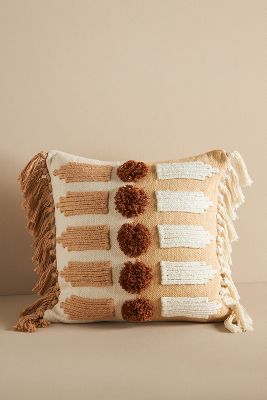 Anthropologie Luciana Textured Pillow
