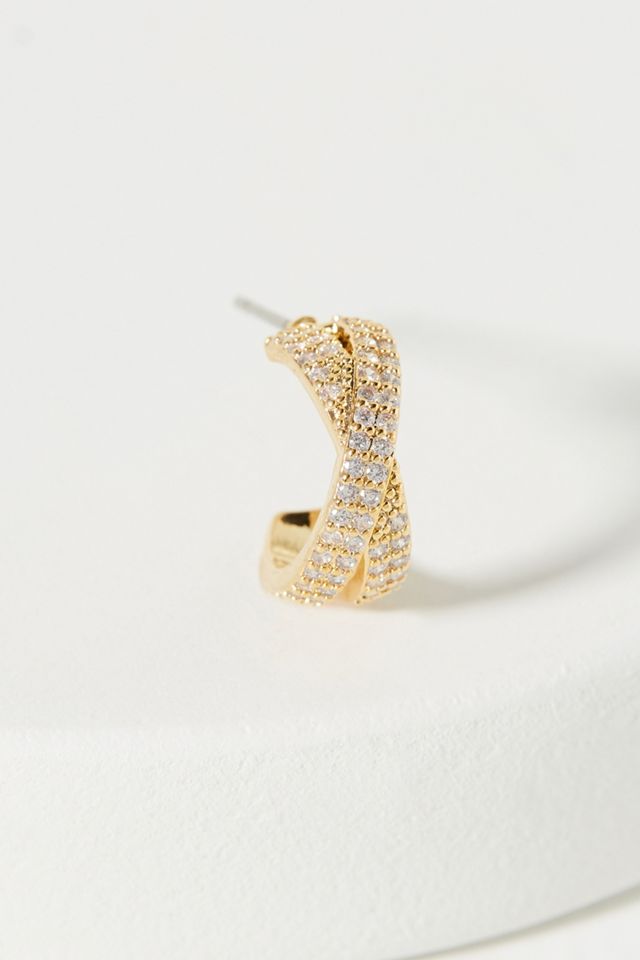 Rihannon Huggie Hoop Earrings #1