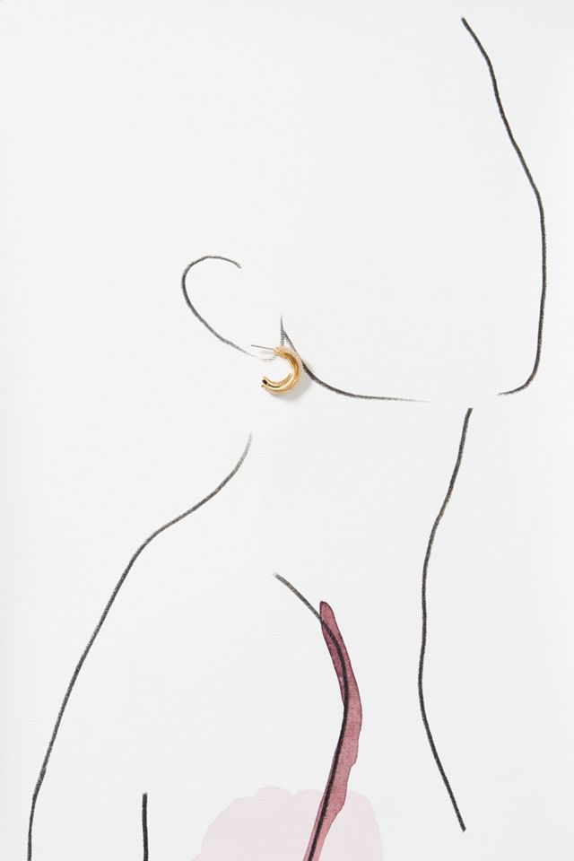 Rihannon Huggie Hoop Earrings #2