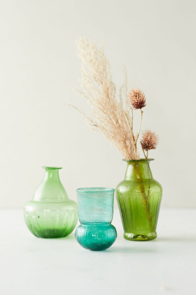 Glass bud Vases