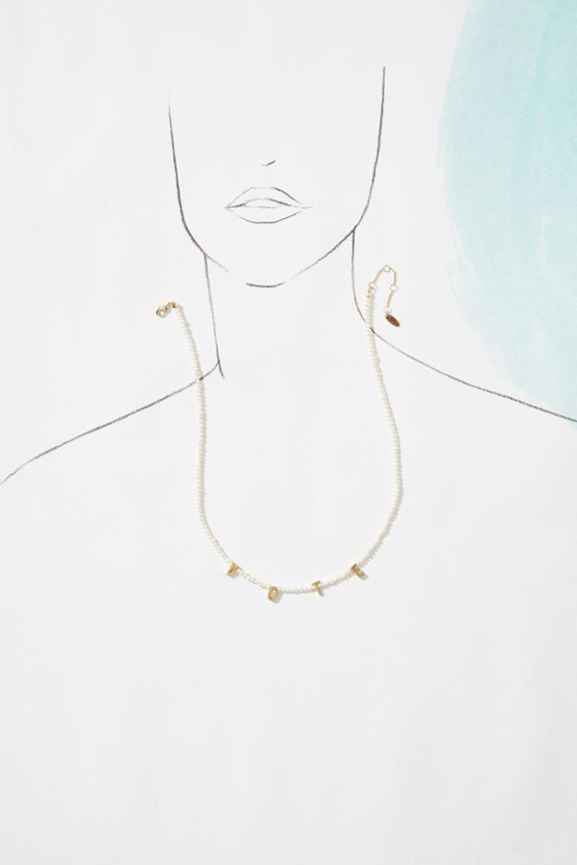 Vote Pearl Necklace #2