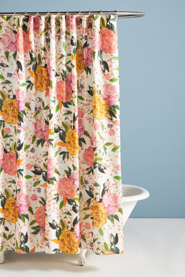 chanel shower curtain Flowers Set  Rosamiss Store – Shop Unique