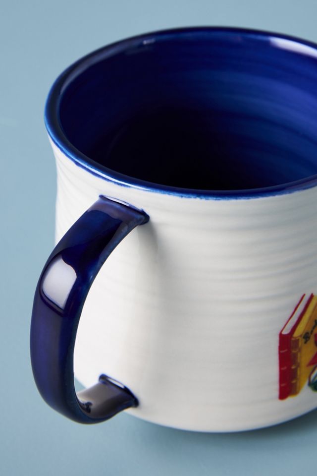 Nathalie Lete Bouquet Monogram Mug #3