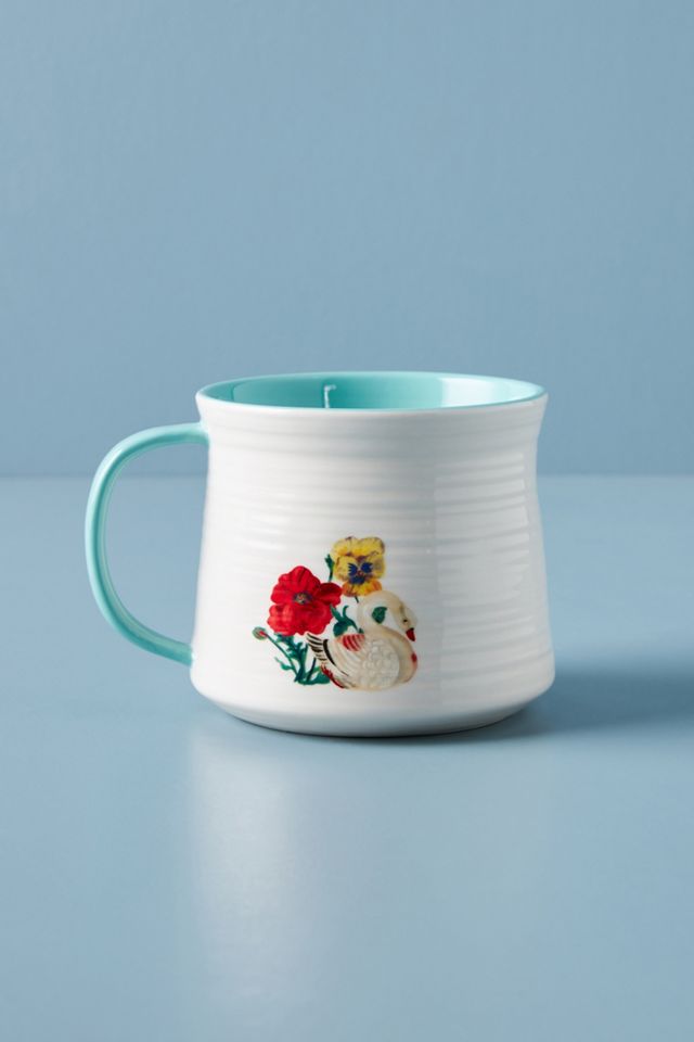 Nathalie Lete Bouquet Monogram Mug #5