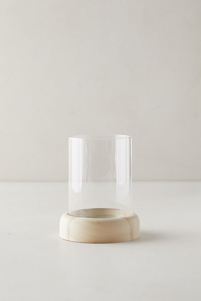 LED Vase on Wood Stand #4