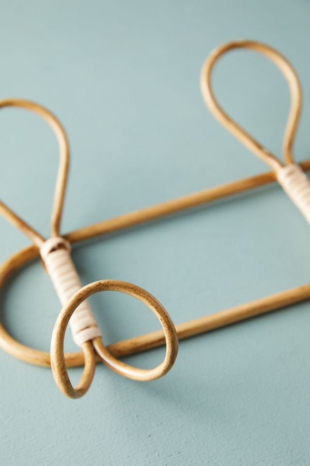 Wrapped Hook Coat Rack #1