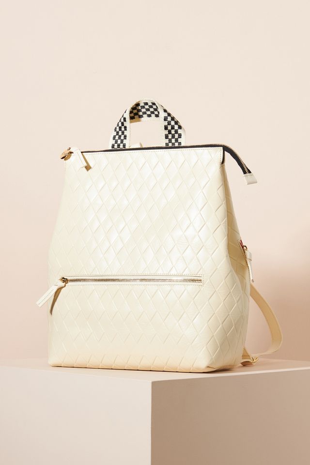 Clare V, Bags, Clare V Remi Backpack White Rustic