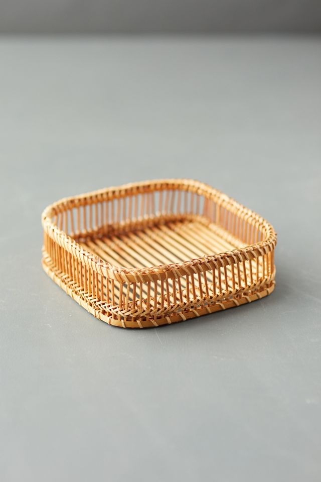 Woven Bamboo Napkin Holder #1