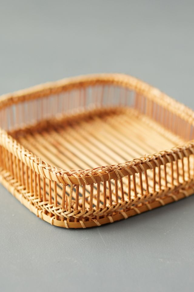 Woven Bamboo Napkin Holder #2
