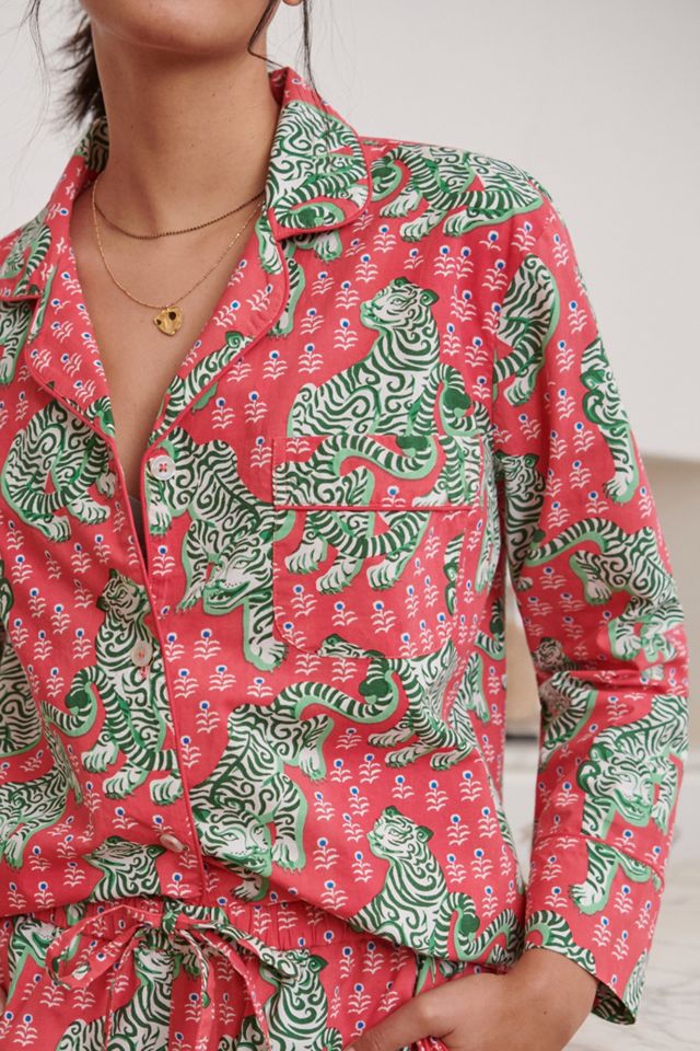 Ruby Tiger Queen Pajama Set #1