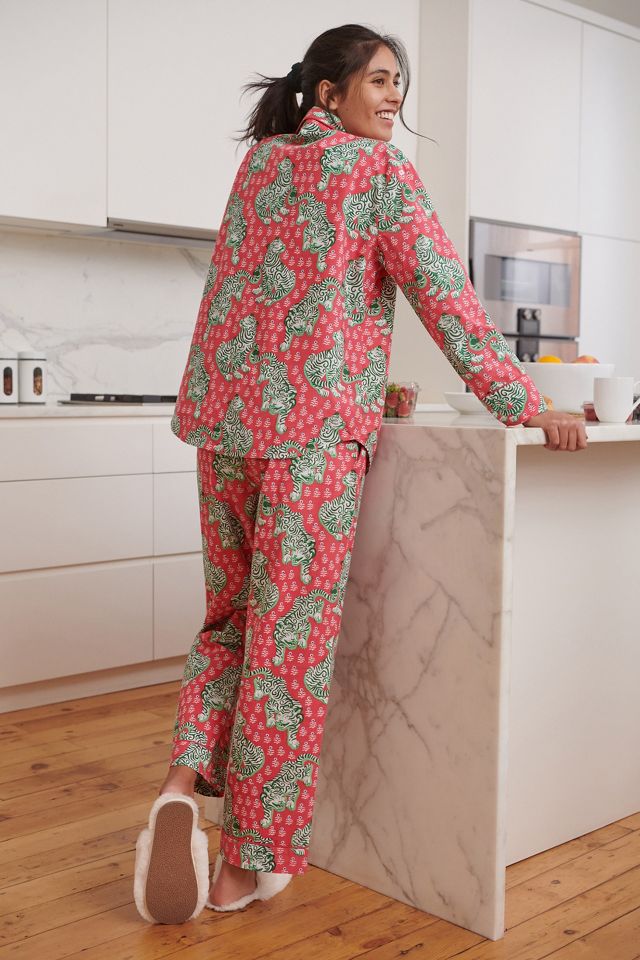 Ruby Tiger Queen Pajama Set